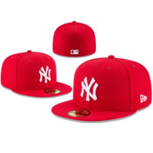 New Era New York Snapback Color Red