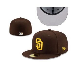 San Diego Padres Authentic On Field Brown 59FIFTY Cap